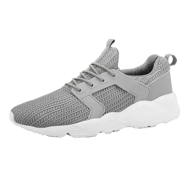 China Wholesale Footwear Soft Comfortable Outdoor Casual Knitting Sport Shoes